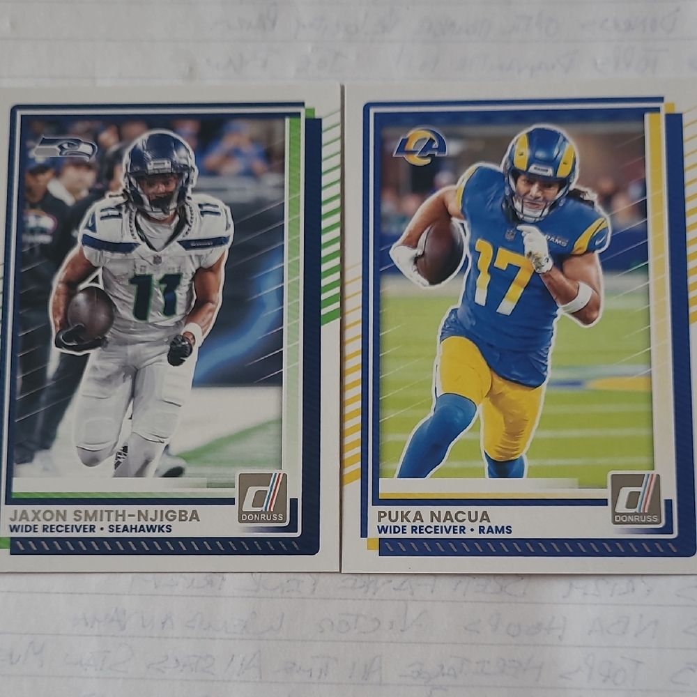 2 Of NFL's Best Wide Recievers- Nacua/Smith-Njigba
